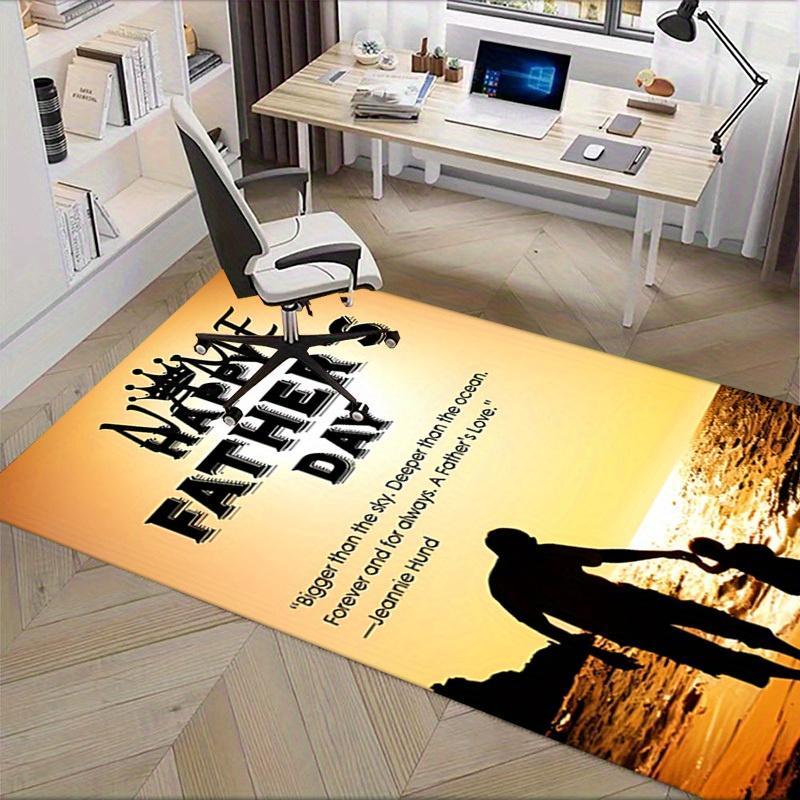 Father, Love, Ocean Office Carpet Soft Polyester Entrance Carpet Washable Non slip Machine Washable