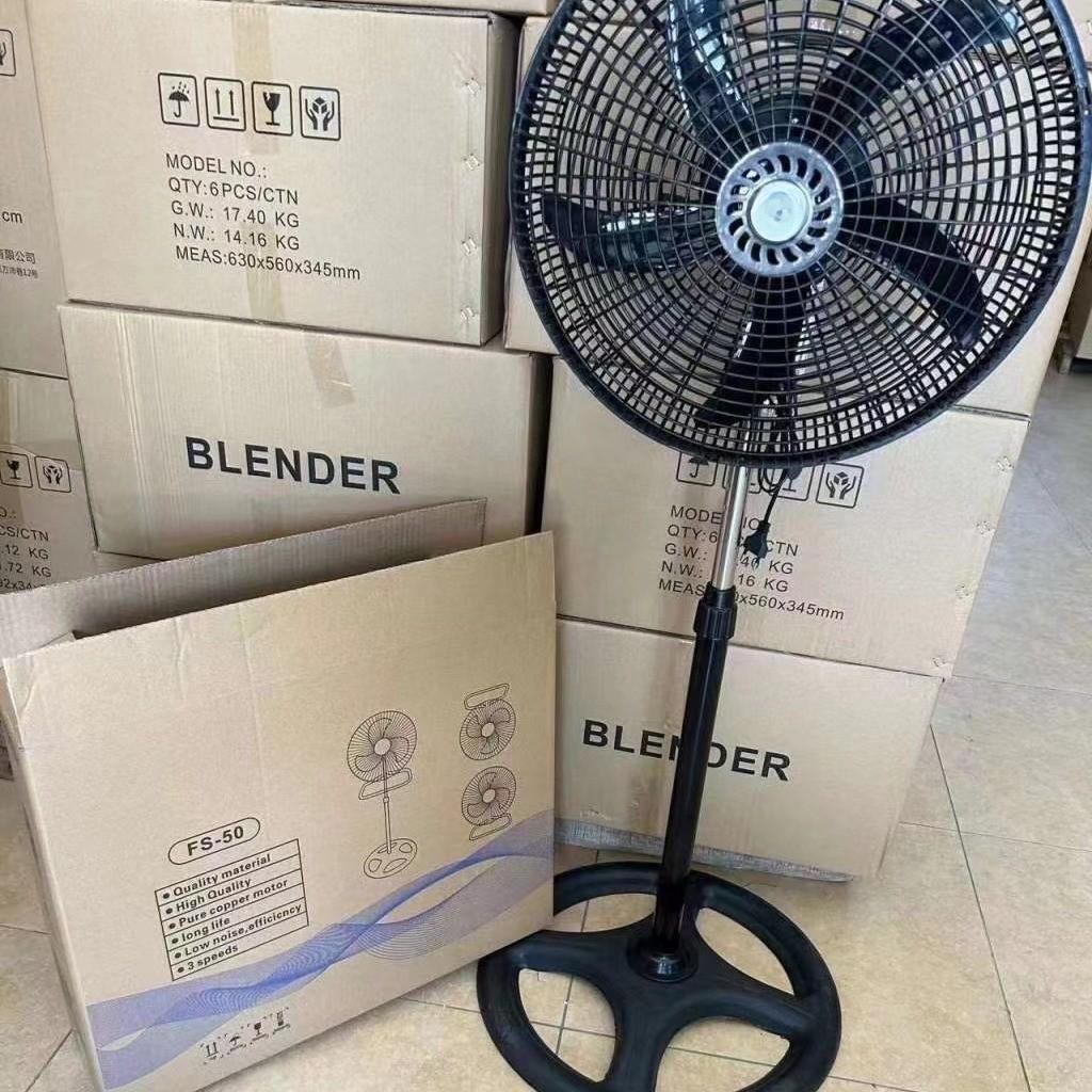 18" Domácí elektrický stojanový ventilátor Tři rychlosti Nastavitelný cirkulační ventilátor Vysokovýkonný oscilační stojanový ventilátor