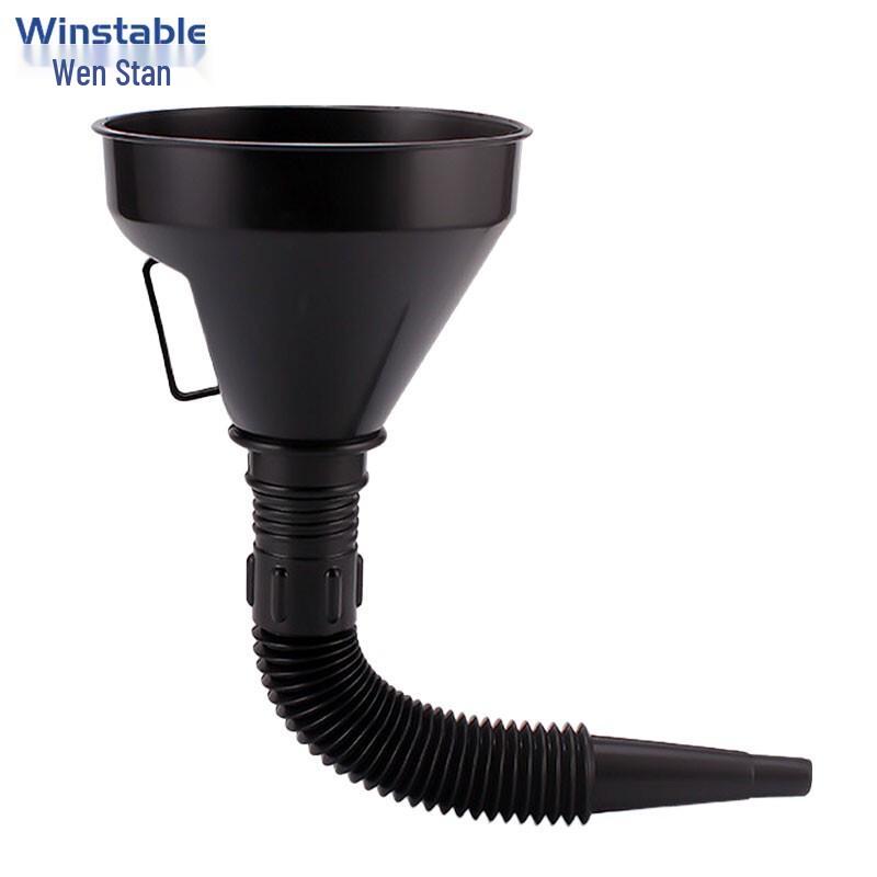 Wenstan W6135 Hands-Free Plastic Funnel with Hose Pack of 5
