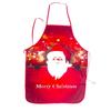 1 Stück Nikolaus-Schürze Weihnachtsbaum Abendessen Dekoration Herren und Damen Hausküche Kochen Backen Ölbeständige Schürze