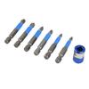 Set Screwdriver Bit 50mm Length 6Pcs/Set Alloy Steel Anti Slip PH1/PZ1/PH2/PZ2/PH3/PZ3 Wear Resistance Brand New