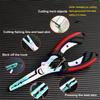 Stainless Steel Fishing Pliers Fishing Hook Remover Saltwater Resistant Fishing Braided Line Cutter Scissors Fishing Equipment