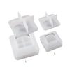 Silicone Storage Box Mould Jewelry Box Moulds Square Shaped Resin Mold Storage Container Molds with Lid for DIY Crafts