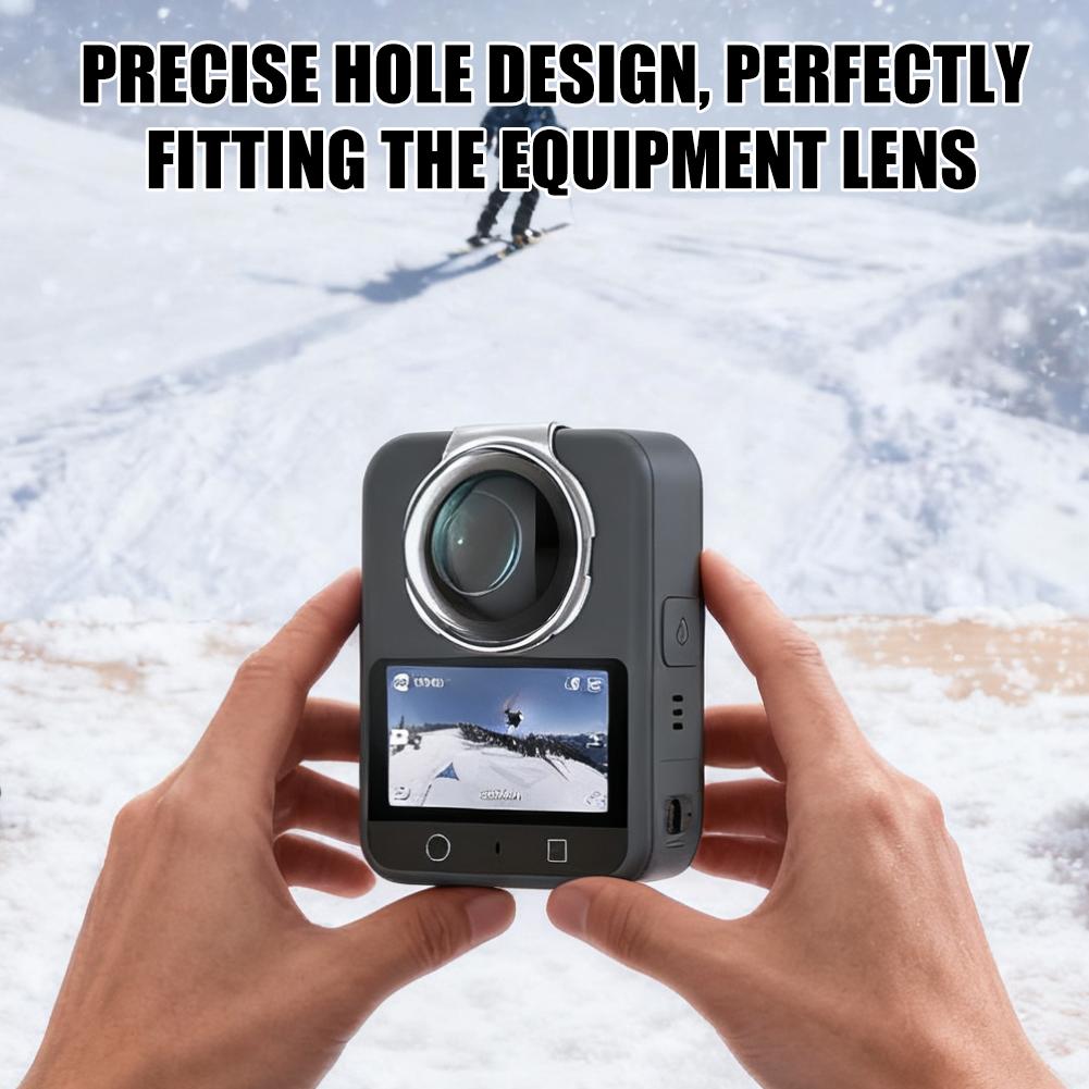 for DJI OSMO 360 Lens Protector Panoramic Camera Protective Tempered Glass High Definition Wear-Resistant Optical UV Filter Lens