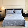 Retro Floral Pattern Bed Sheet Set 100% Cotton Bed Sheets Soft Breathable Bedspread with Pillowcases Queen Size Bedding Set