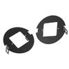 Aluminum Alloy Fog Light Mounting Bracket with Accessories Compatible with Tacoma 05-11) and Tundra) 2007-2013)