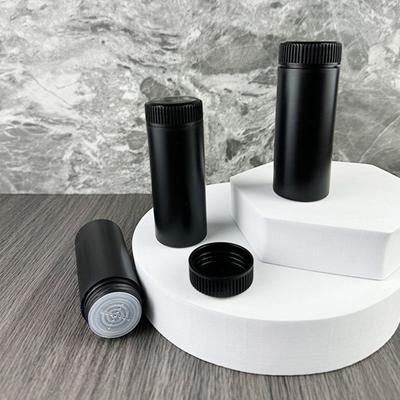 1 szt. 60/100 ml butelka na puder talkowy, pojemnik na puder kosmetyczny do wielokrotnego napełniania, plastikowy pojemnik na puder, puste słoiczki, butelki