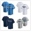 Tampa Bay Rays MLB Baseball Jersey Fan Apparel - 5 Kevin Kiermaier Or 56 Custom Embroidered Unisex Sport Shirt