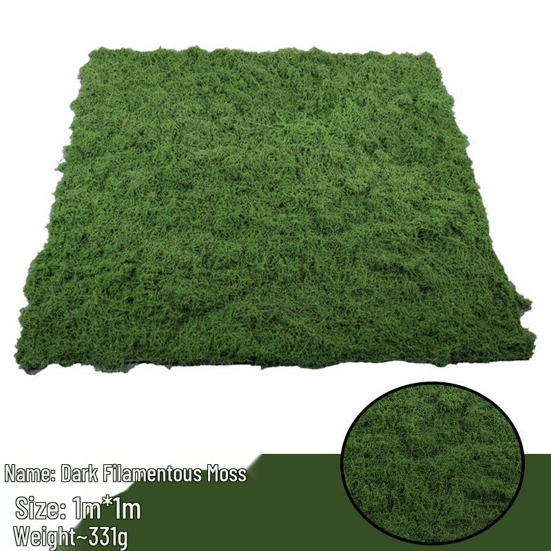Artificial Moss Turf for Landscaping and Decor