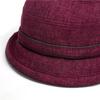 Elderly Hat Women Spring and Autumn Day Mother Bucket Hat Thin Cloth Hat Old Man Hat Grandma Summer Old Lady Hat