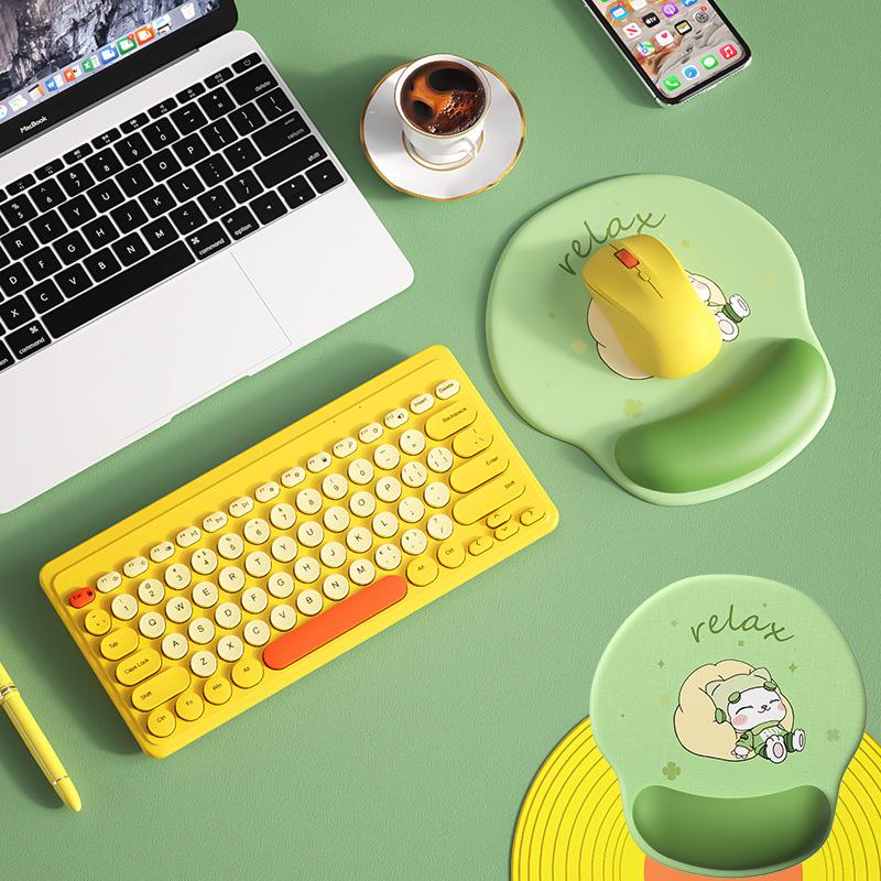 BOW Hangshi Wired Keyboard & Mouse Set for Girls with USB Connection