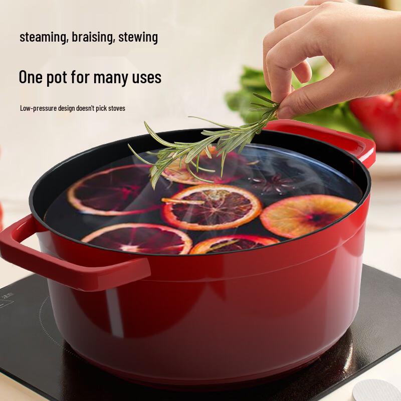 Cast Iron Ceramic Enamel Pot