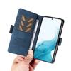 YIKATU YK-005 For Samsung Galaxy S23 Skin-touch Phone Leather Case Wallet Stand Phone Cover