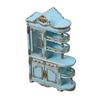 Detailed Miniature Doll House Decoration Screen Cabinet Model Figure With Working Door And Lighting Design for Sand Model
