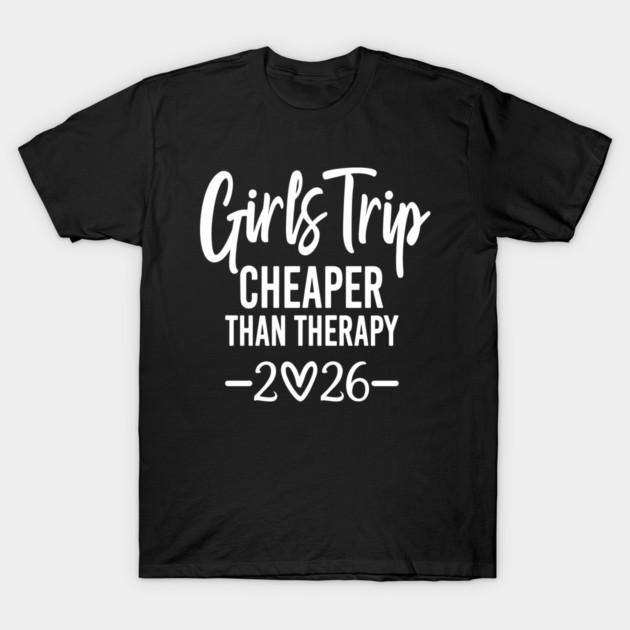 Girls Trip 2026 Vacation Funny Group Cotton Unisex Graphic T-shirt