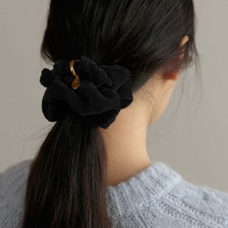 MangoManyPlease LILLA VELVET SCRUNCHIE (M) (3colors)
