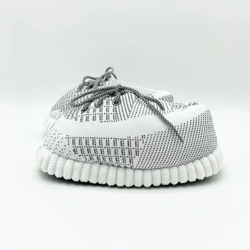 Unisex Plüschfell Winter Hausschuhe mit lustigem Kokosnuss-Design