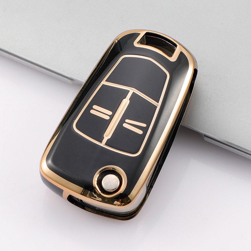 Opel Antara Zafira Vectra Key Cover (2010-2013 Models) - Golden Edge Protective Case