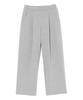 RAYFIKERS Single-Pleat Wide Sweatpants Mq6Pu178_Melange Grey