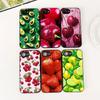 Phone Cover for Apple iPhone 17 Air 12 13 Pro Max Mini ProMax 7 + 8 Plus 7+ 8+ Soft Case Cherry Strawberry Fruit Summer Avocado