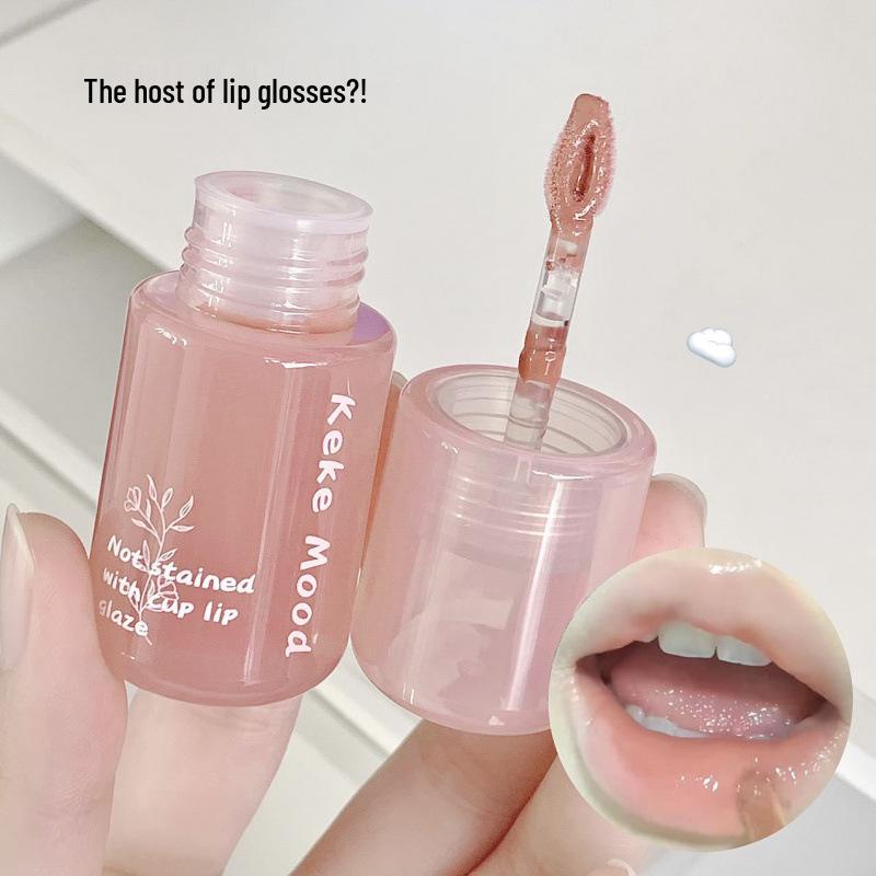 Kekemood Mini Ice Bucket Lip Gloss: Long-Lasting, Moisturizing Plump Lips for a Youthful Radiance.