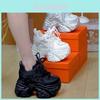 Shoes For Women Thick Sole Sneakers With Waterproof Eva Outsole For Daily Comfort
