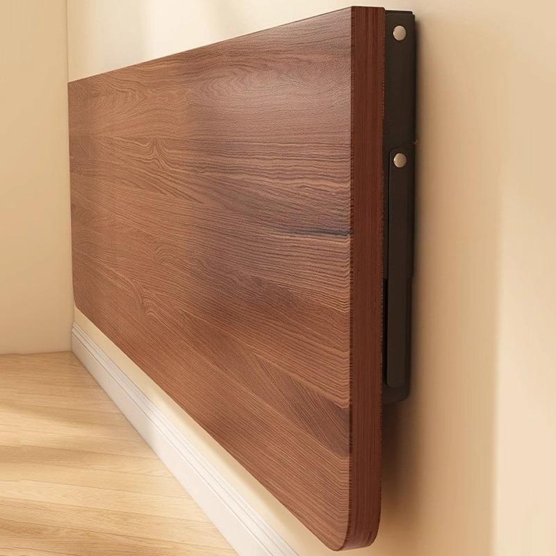 Wall Mounted Folding Desk Modern Wooden Side Table Luxury Simple Desks Minimalist Multifunctional Bedroom Tables Home Furniture