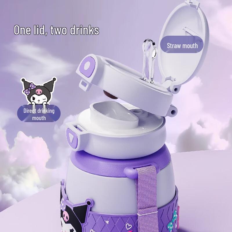 Vanow Sanrio Kuromi Kids Insulated Bottle