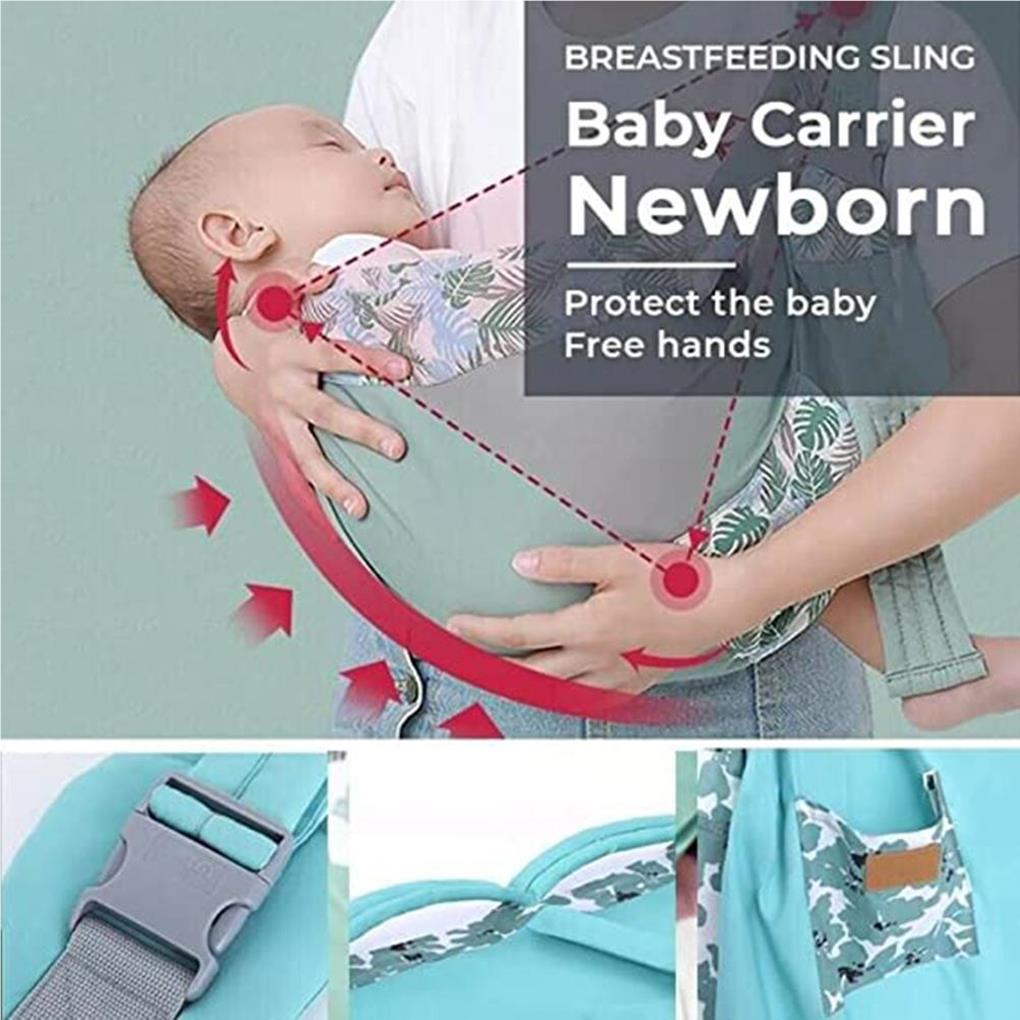 Sling Infant Wrap Carrier Professional Breathable Cotton Swaddling Pouch Protective Bag Carrying Belt Sleeping Bags