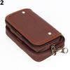 Cartera de piel sintética para hombre, tarjetero para teléfono, monedero informal con cinturón colgante