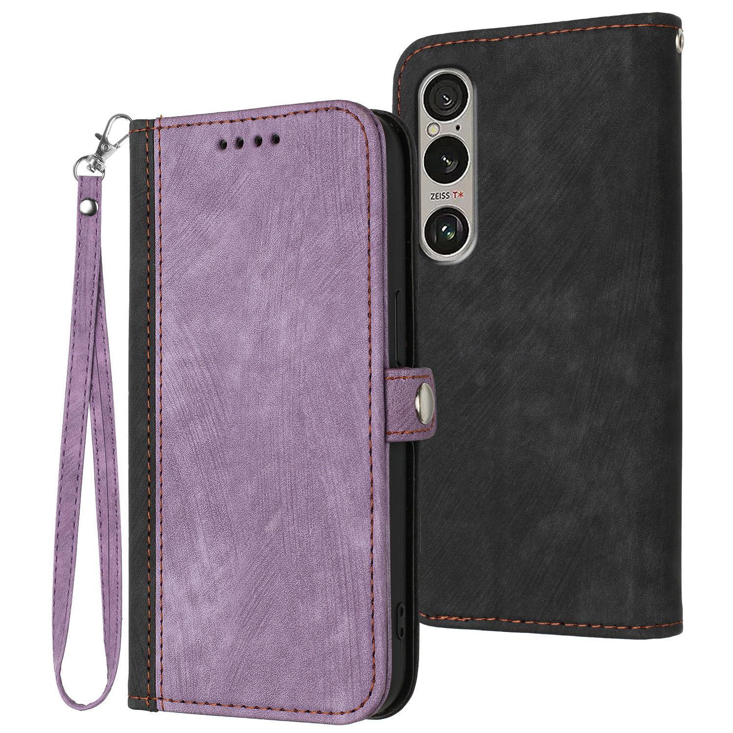 

YX0020 For Sony Xperia 1 VI Case Phone Leather Cover with Wallet Stand D