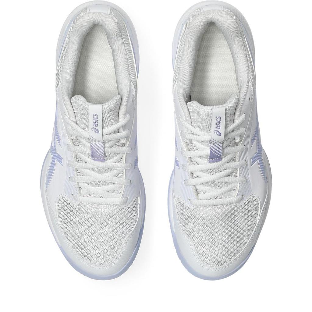 ASICS 4 Indoor Sports Size 104 Size E Size cm GEL-TASK Shoes, Women's, (White/Vapor), (1072A106), 22.5