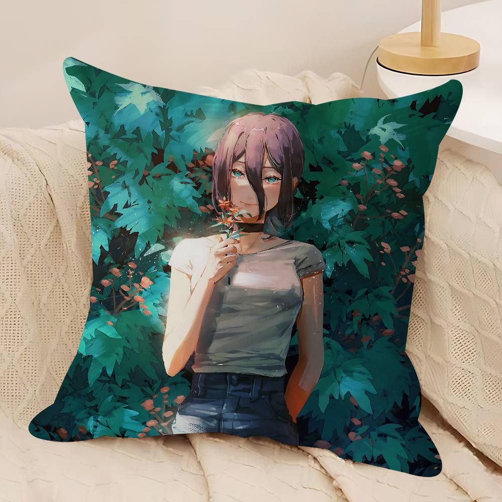 R-Reze Poduszka Anime Prezent Dekoracja Dom Biuro Sypialnia Sofa Samochód Poszewka 45x45