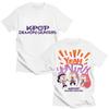 T-shirt K-pop Chasseurs de démons Rumi Mira Zpey Homme Femme Drôle Dessin animé Populaire Mode T-shirts Amples Coton Y2K T-shirts Streetwear