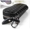 Genuine Leather Zipper Premium Crocodile Embossed Car Key Bag Mens Business Business Car Remote Package