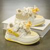 Platform Girls Shoes Children's Sports Shoes Medium and Older Children's Casual Shoes 2025 Autumn and Winter New Board Shoes Girls Tide Shoes