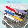Color Solid Simple Women Casual Canvas Belt With Metal Buckle For Daily Use