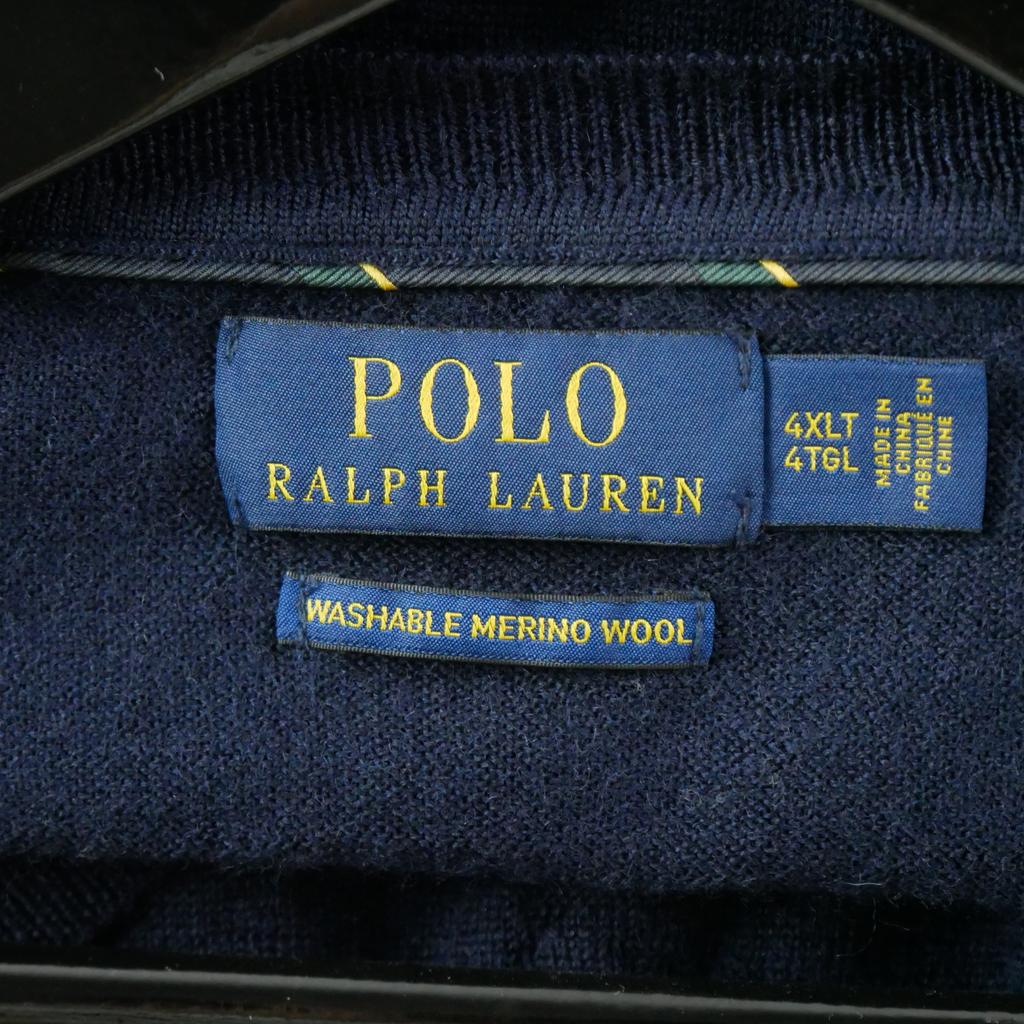 Seconde vie - Pull Homme en laine Marine - Excellent état