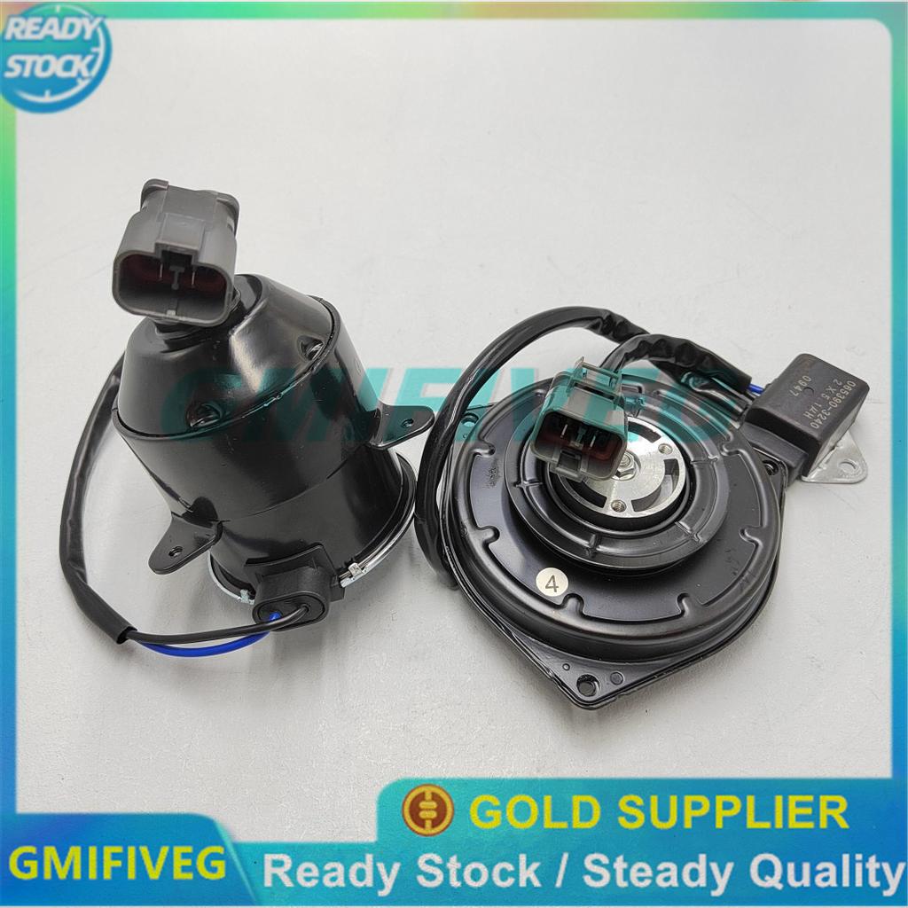 2PCS 38616-PWA-J01 19030-RAA-A01 Condenser Fan Motor & Cooling Fan For CR-V RE2 RE4 RD5 RD7 02-11 19030-PNA-003 19030-RZA-A01