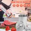 Ham Maker Stainless Steel Meat Press Cooker Deli Meat Press Mold with Thermometer for Pork Poultry Cooking Kitchen Accessories