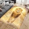 Majestic Spiritual Powerful Radiant Lion Carpet Yoga Living Room Room Decor Children's Crawling Mat Doormat Area Rug