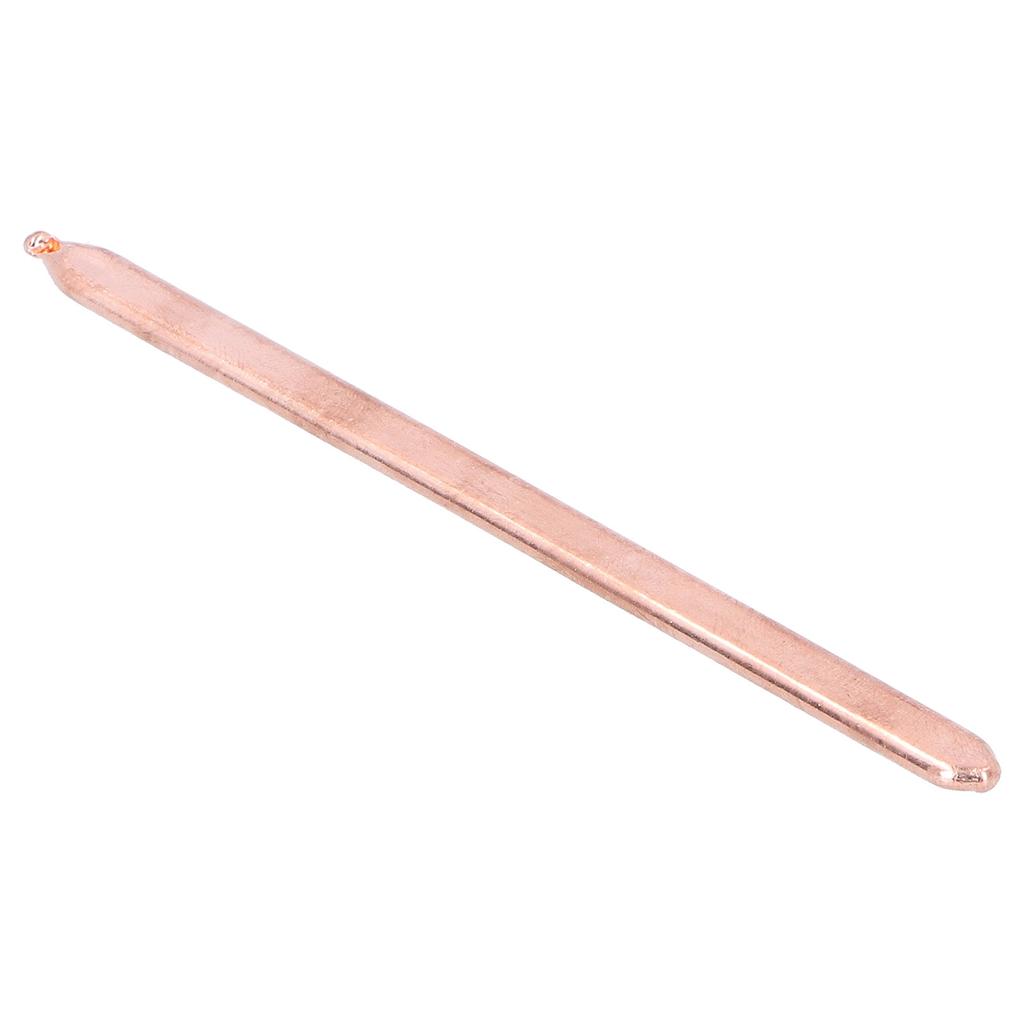 Flat Heat Pipe Brass Thermally Conductive Brass Tube for Computer Laptop Supplies 130mm
