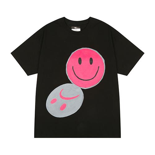 Deomaedeuniseu Hand Work Two Smile T-Shirts_Bk Free