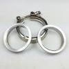 Universal For Exhaust Clamp and Flanges Kit 2.5 inch Stainless Steel