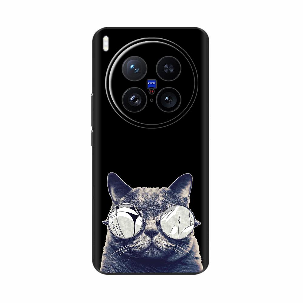 For Vivo X200 Ultra Case Soft TPU Cute Cartoon Painted Back Shell Cover For Vivo X200 Pro Mini Phone Cases for Vivo X200 Pro 5G