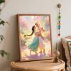 Disney Oil Painting Handmade Diy Aladdin and Princess Jasmine Romantic Love Gifts Home Decorations