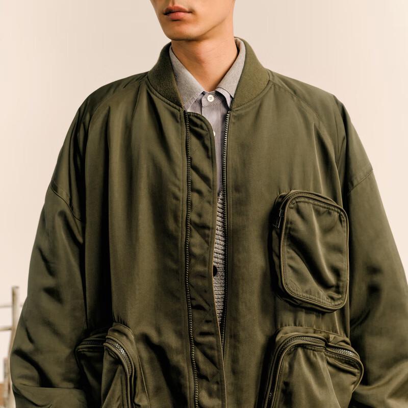 CROQUIS Men's 2024 Winter Baseball Collar Jacket