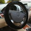 Universal 37-38cm Diameter Soft Plush Rhinestone Car Steering Wheel Cover Interior Accessories Steering-Cover Car-styling