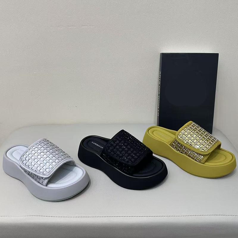 Fashion Flats Platform Women Slippers Casual Shoes Designer Cozy Shoes Woman Sandals 2025 Summer Beach Flip Flops Trend Female Zapatos