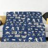 Artist K-Keith H-Haring Throw Soft Cozy Flannel Throw Blanket for Sofa Bedroom and More